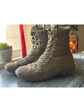 Belleville Sabre C333 Sz 10 Hot Weather Hybrid Assault Leather Vibram Boots USA